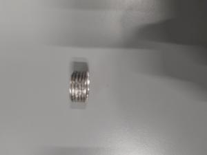 CS938/2024 SILVER RING WITH ENGRAVED PRAYER